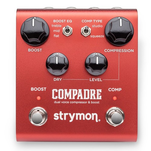 Strymon Compadre Dual Voice Compressor & Boost Effects Pedal