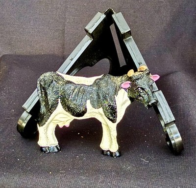 Vintage 3D Cow Refrigerator Magnet 2.5'' Unbranded