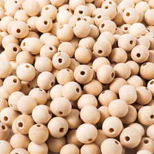 1000Pcs 6MM Wood Beads Natural Unfinished round Wooden Loose Beads Wood Spacer B