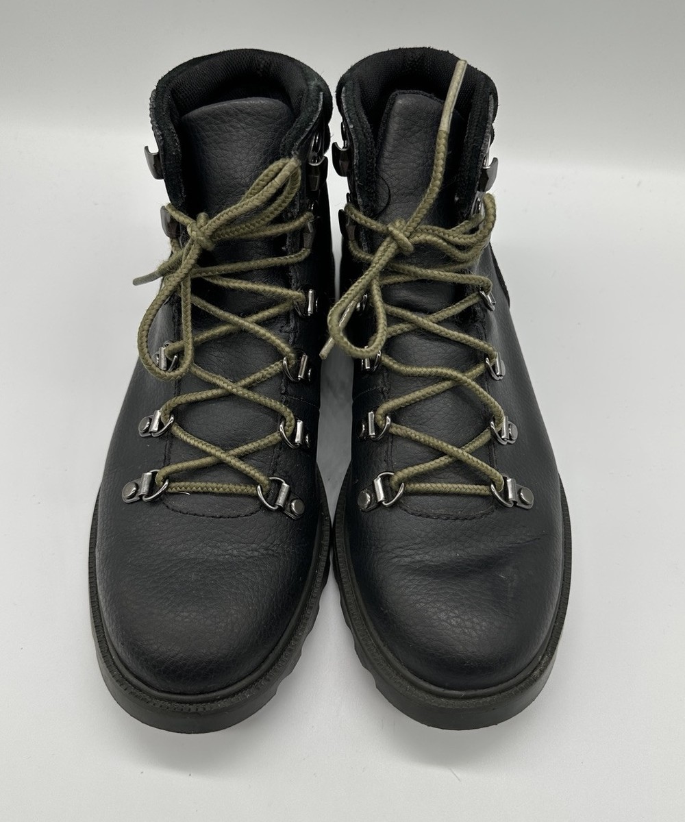 SOREL Madson II Hiker WP Black Waterproof Leather Hiking  display picture 3