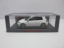 1:43 Spark model Volkswagen Golf R VW 2013 Golf VII R Golf 7 White S4192