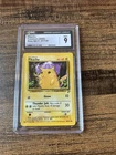CGC 9 MINT Pikachu 2000 Base Set 2 87/130 Pokemon Card