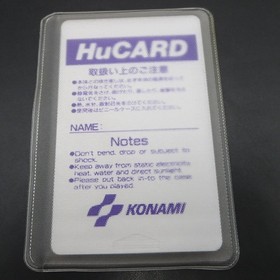 Salamander PC Engine HuCard with Manual Japanese Version