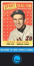 1958 Topps #481 Frank Malzone