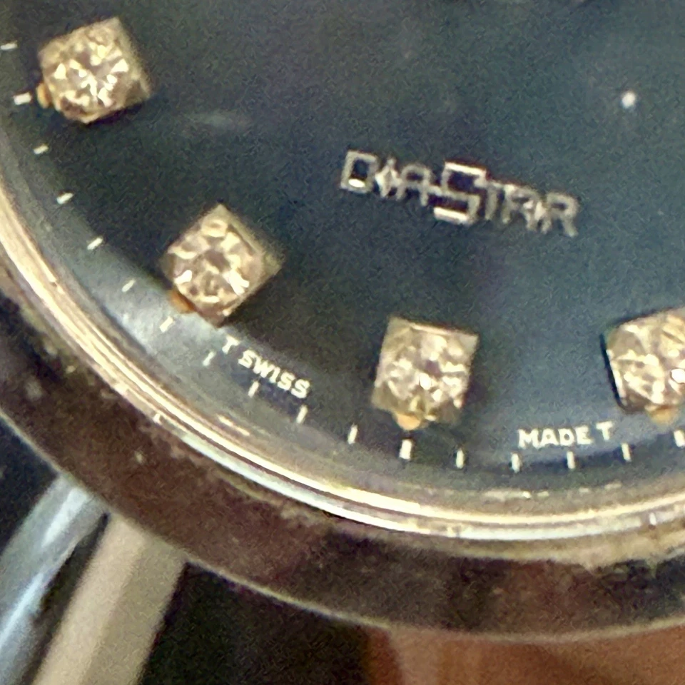 Vintage RADO Diastar Date Tungsten Stainless Steel Automatic Men’s Watch RUNS! - Image 3 of 4