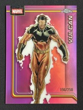 Vulcan 2026 Topps Chrome Marvel Comics Pink Refractor Base /250 #191