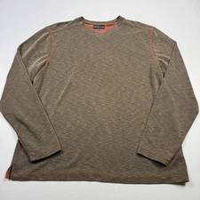 Saks Fifth Avenue Sweater Mens Medium Pullover Modal Blend Long Sleeve Casual