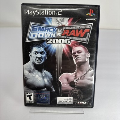 WWE SmackDown vs Raw 2006 PS2 Sony PlayStation 2 - CIB Complete in Box- VGC