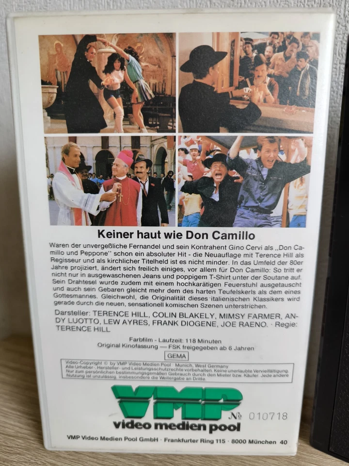 [VHS] ►KEINER HAUT WIE DON CAMILLO (1983)◀︎ Terence Hill | VMP  | Rarität - Bild 2 von 4