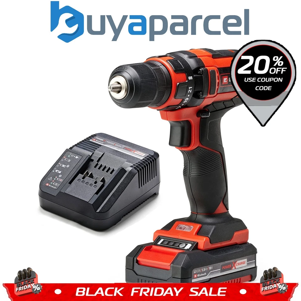 Einhell TE-CD 18/35 PXC 18v Cordless Drill Driver