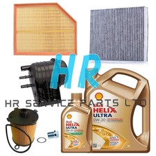 KIT DE SERVICIO COMPLETO ACEITE 6L 0W20 Y TODOS LOS FILTROS PARA VOLVO XC40 2.0 D3 RDESIGN 2018+