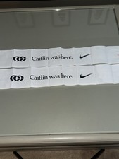 x2 Nike Caitlin Was Here Inflatable Batton Boomwaker Caitlin Clark Indiana Fever