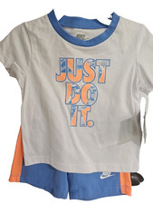Boys Kids Youth Baby Nike Coast shorts Shirt 2 Set NEW Size 24 Months