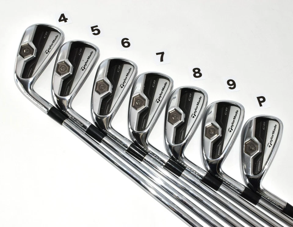Taylormade Tour Preferred CB 7p 4-5-6-7-8-9-Pw LH Golf Men Club Iron Set Regular - Image 2 of 4