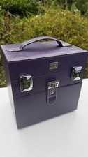 Professional style  OPI Nail polish make up storage box / carry case purple