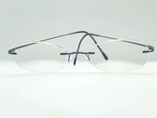 Marchon Airlock 2 760/24 Navy Blue/Rimless Frame Only 51-20-140 10/E10