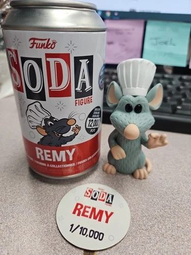 Remy Funko Soda Ratatouille Disney Pixar Rat Chef 2021 Box Lunch Exclusive