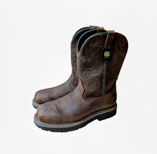 Stivali da lavoro uomo John Deere Skechers Rowood-Boulder Valley CT taglia 13 - 256024 - Foto 1 di 9
