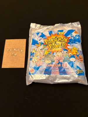 Pokémon Power Card EXECUTE JRB-0618 Burger King Toy Movie 2000 NEW RARE Sealed