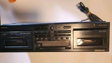 Pioneer CT-W501R Dual Cassette Deck   Dolby B/C HX Pro - USED