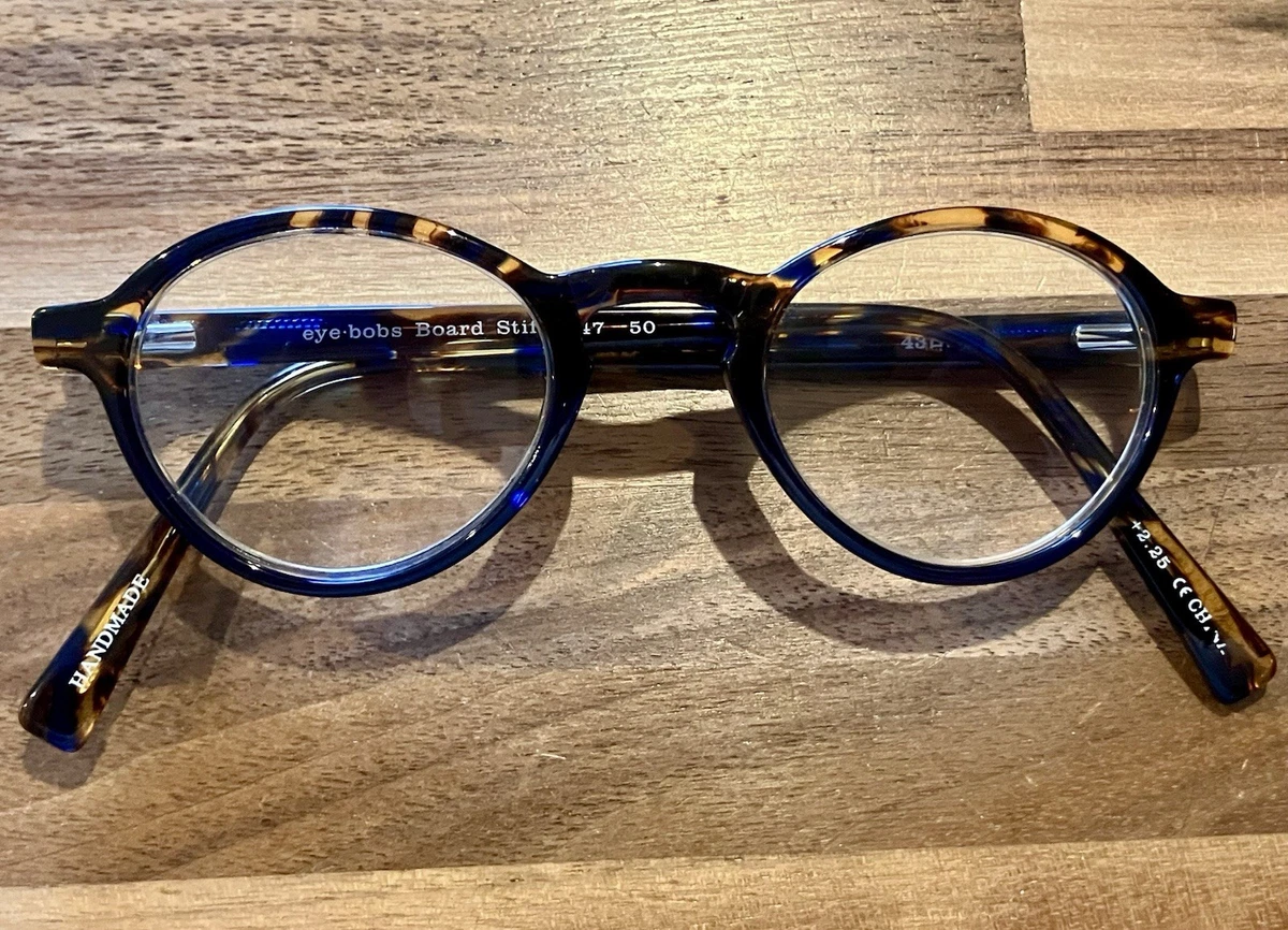 Eyebobs 2147 77 Board Stiff Black Eyeglasses Eye Glasses Readers 44-22 +1.75 Amazon.com: eyebobs Eyewear; Board Stiff - Premium Reading  main image 2