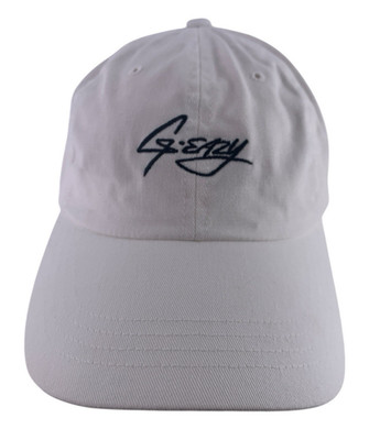 Official G-Eazy Merch White With Black Letter Cap Strapback Adjustable RD DESCP