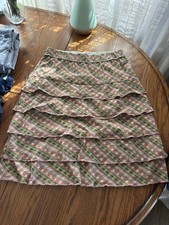 Matilda Jane Ruffle Tiered Skirt Womens L