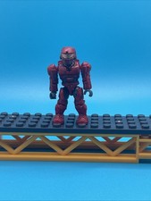 Halo Mega Bloks Mark IV Red Spartan Old Artic...