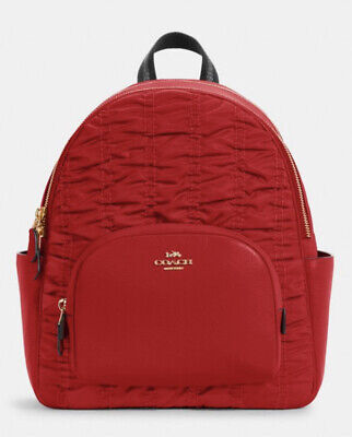 Coach Court Backpack With Ruching | eBay Coach Court Backpack With Ruching | eBay