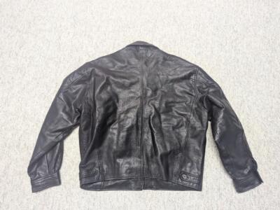 vintage 1990s oarsman J CREW motorcycle jacket L leather jacket