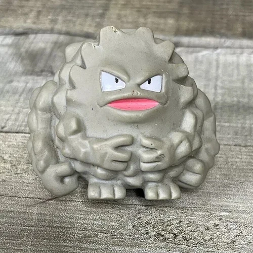 Pokemon Burger King Graveler Spinner Top Toy Figure Vintage Movie Kids Meal 1999