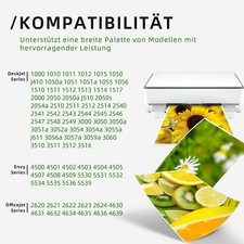COCCINK Cartuccia d'inchiostro rigenerata 61XL per stampanti HP
