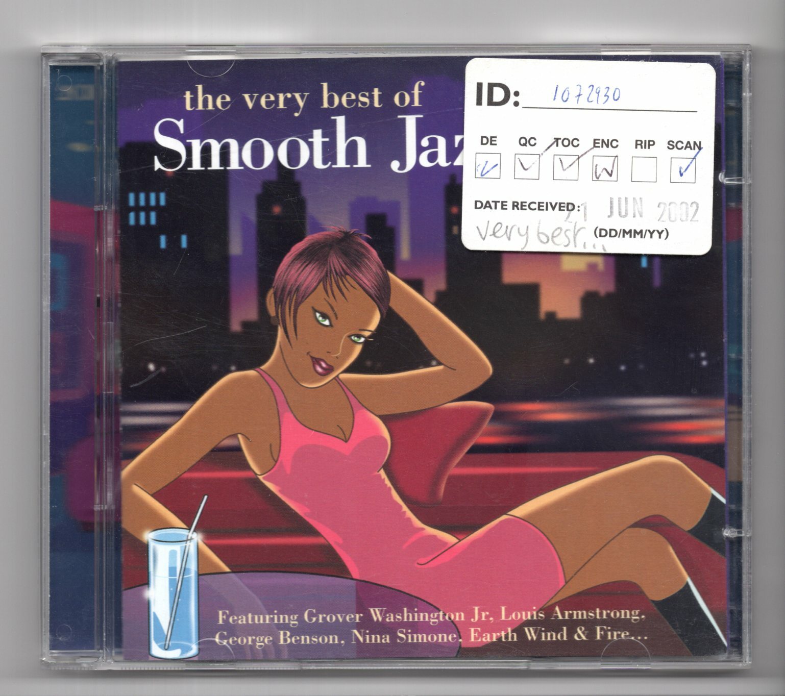 (IX562) The Very Best Of Smooth Jazz, 40 tracks various artists - 2002 double CD