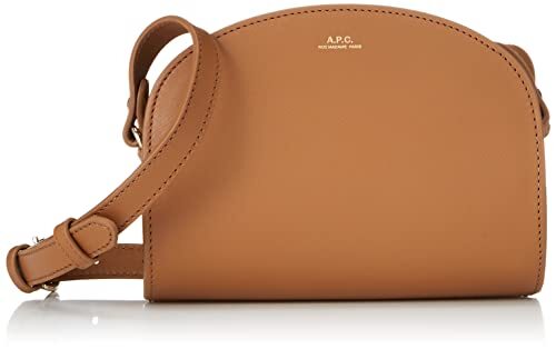 APC Shoulder Bag PXBJQ-F61392 SacDemi-LuneMini Camel