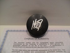 Haydn Fleury Autographed Signed Tampa Bay Lightning Puck COA - NICE AUTOGRAPH!