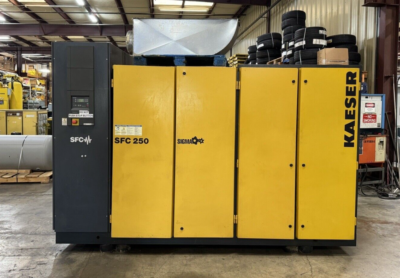 KAESER SFC 250 SCREW AIR COMPRESSOR VARIABLE FREQUENCY SINAMICS