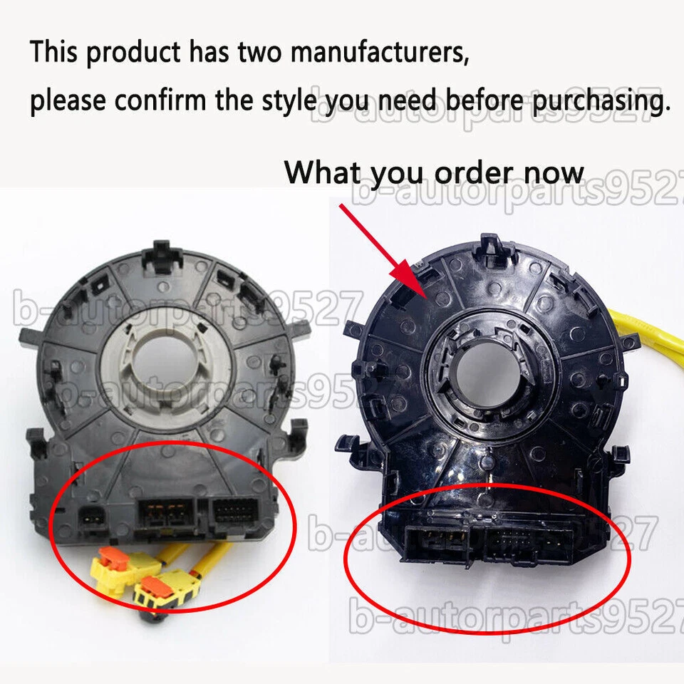 Resorte de reloj 93490-4Z320 con calefacción para Hyundai Santa Fe y Sports y XL 2013-2019 Foto 2 de 4