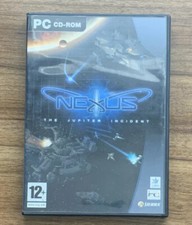 PC Nexus the Jupiter Incident (2004) Complete w/ Case Insert Manual 2 Discs Key