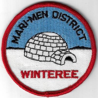 Winteree Mari-Men District RED Border [X-687]