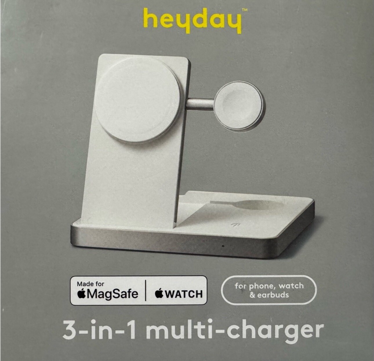 3 in 1 Charger for iPhone Watch and Apple AirPods - heyday™ White