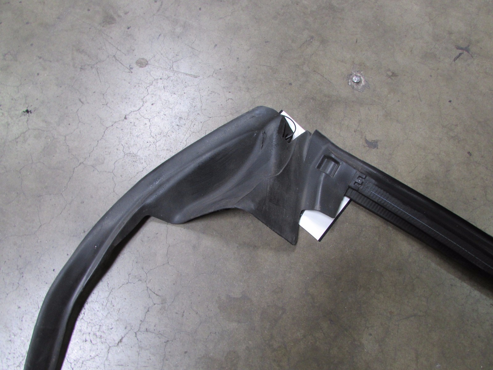 Ferrari 458 Italia, LH, Left Door Inner Gasket Seal Rubber, Used, P/N 81304700