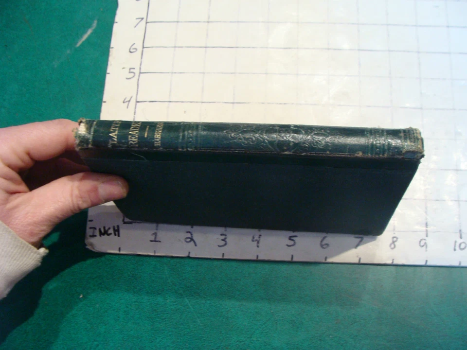 Vintage School Book-A LATIN READER, by Albert Harkness 1874 clean inside - Image 2 of 4