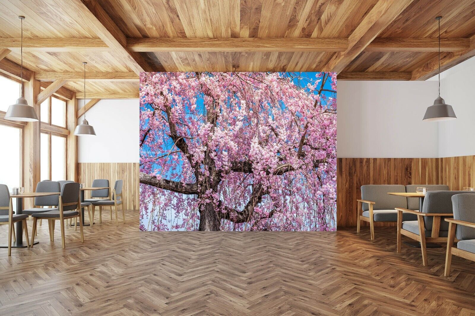 3D Cherry Blossom M520 Tapeta Mural Samoprzylepny Marco Carmassi Amy-pokaż oryginalną nazwę 1. miejsce ogólnie