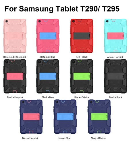 For Samsung Galaxy Tab A 8" SM-T290 T295 Shockproof KickStand Rugged Tablet Case - Picture 1 of 72