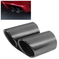 Black titanium  Stainless Steel Exhaust Muffler Tip Pipes 18-23 Fits CAMRY 8th