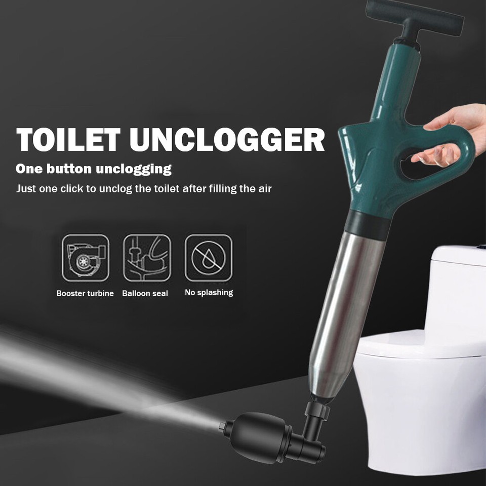 Manual Sink Plunger Universal Clog Remover for Home Kitchen Sinks