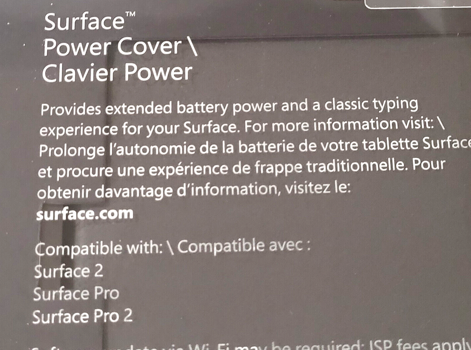 New Microsoft Surface 1602 Power Cover 5VX00006 for Surface 2