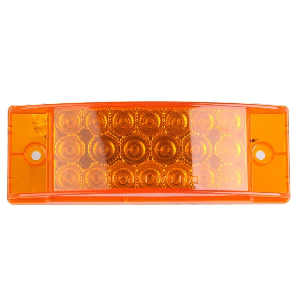 Marcador lateral de lente roja ámbar para International Harvester TerraStar 2010 6,4 L 8x Foto 2 de 4
