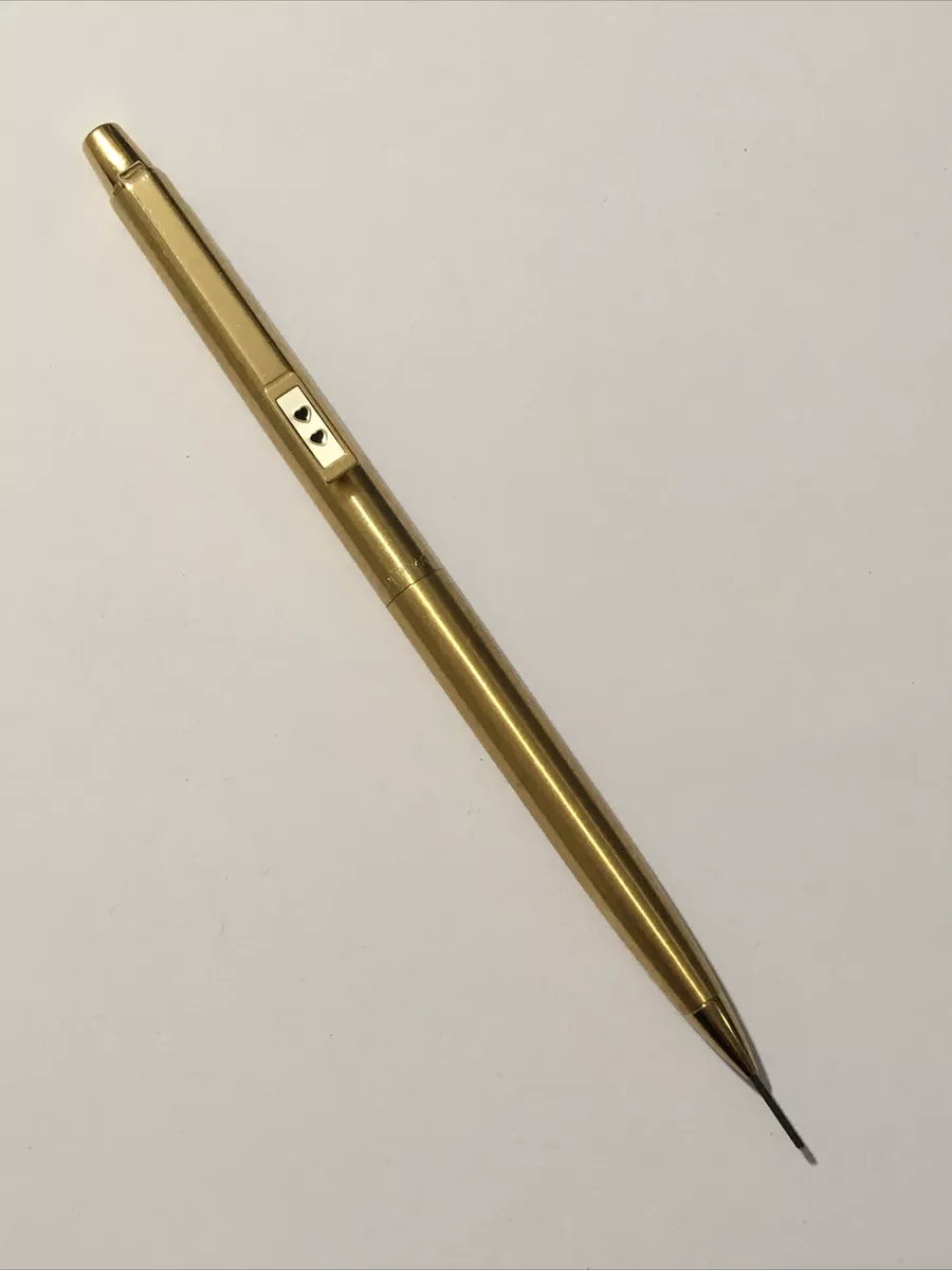 VINTAGE PAPER MATE GOLD PLATED 0.9MM MECHANICAL PENCIL MADE IN USA SUPERB