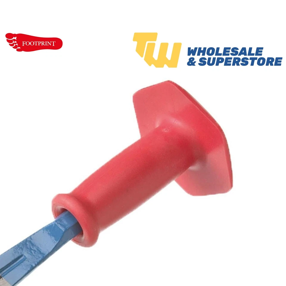 Footprint Plugging Chisel Heavy Duty Hand Guard Stone Masonry Chisel 11380  - Image 2 of 3